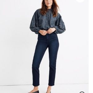 Petite Stovepipe Jeans in Birchland Wash